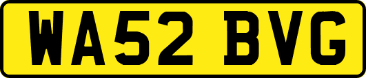 WA52BVG