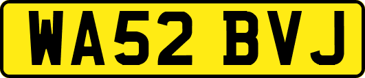 WA52BVJ