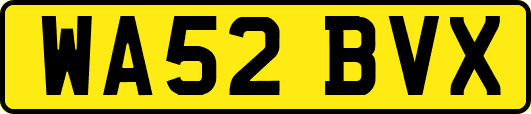 WA52BVX