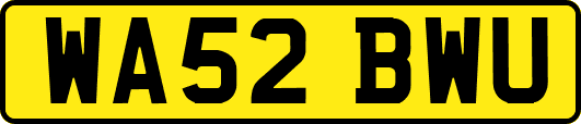 WA52BWU