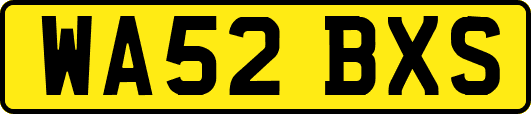 WA52BXS