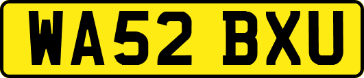 WA52BXU
