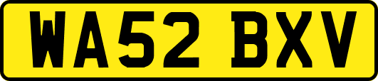 WA52BXV