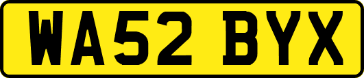 WA52BYX