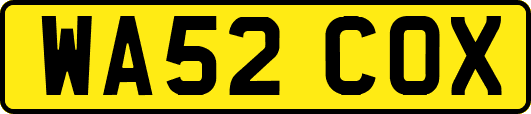 WA52COX