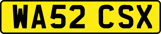 WA52CSX