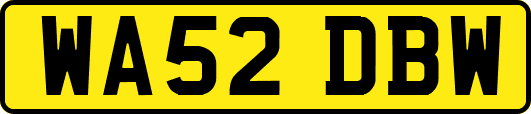 WA52DBW