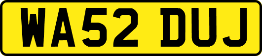 WA52DUJ