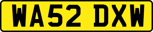 WA52DXW