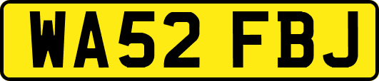 WA52FBJ