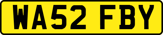 WA52FBY