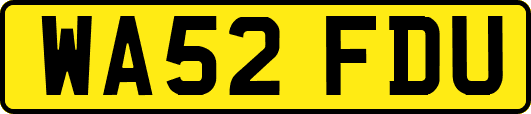 WA52FDU