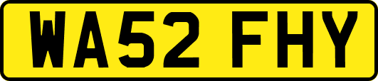 WA52FHY