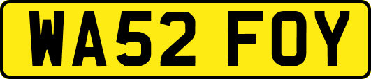 WA52FOY