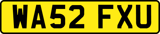 WA52FXU