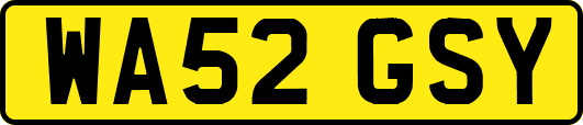 WA52GSY