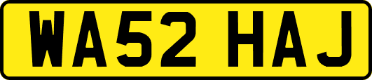 WA52HAJ