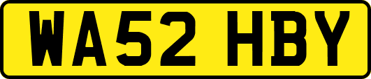 WA52HBY
