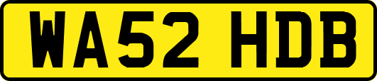 WA52HDB
