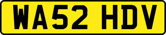 WA52HDV