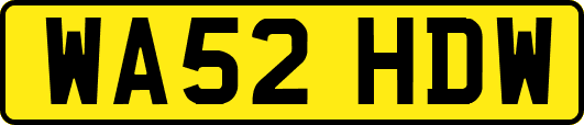 WA52HDW