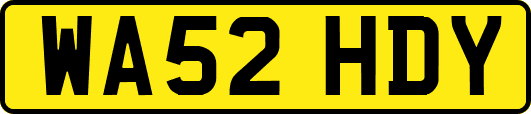 WA52HDY