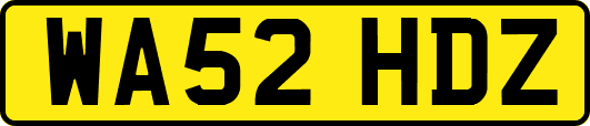 WA52HDZ