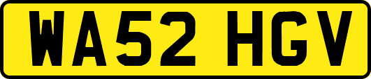 WA52HGV