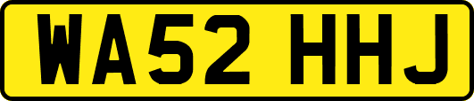 WA52HHJ