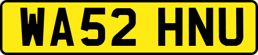 WA52HNU