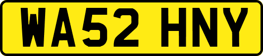 WA52HNY