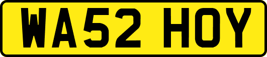 WA52HOY