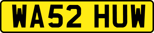 WA52HUW