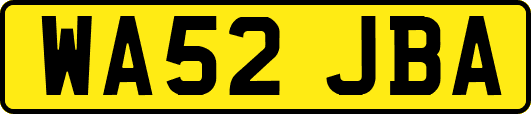 WA52JBA