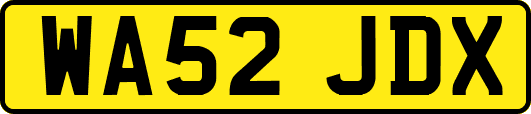 WA52JDX