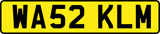 WA52KLM