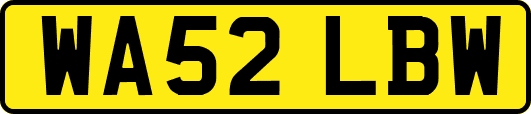 WA52LBW