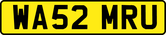 WA52MRU