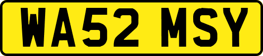 WA52MSY