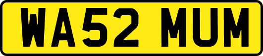 WA52MUM