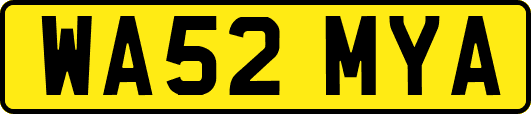 WA52MYA