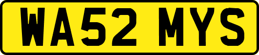 WA52MYS