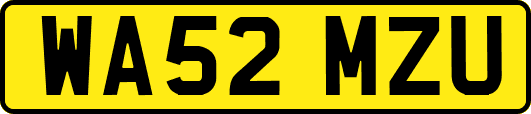 WA52MZU