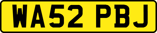 WA52PBJ