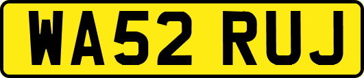 WA52RUJ