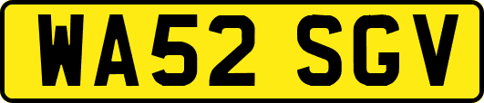 WA52SGV