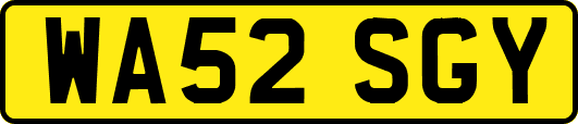 WA52SGY