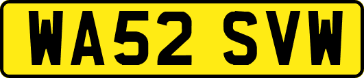 WA52SVW