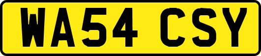WA54CSY