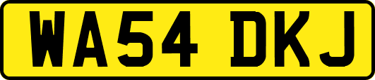 WA54DKJ